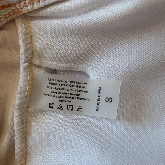 Striped Ruffle Bikini Set - Picture 4 of 4